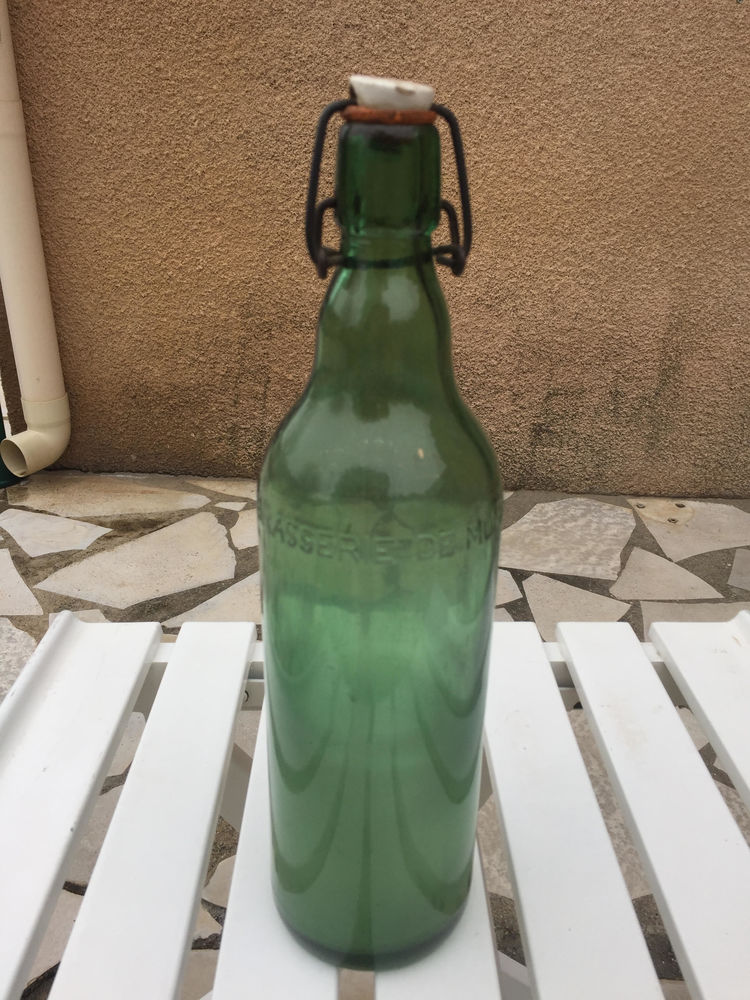 Bouteille ancienne   Brasserie de Monaco   10 Saleilles (66)