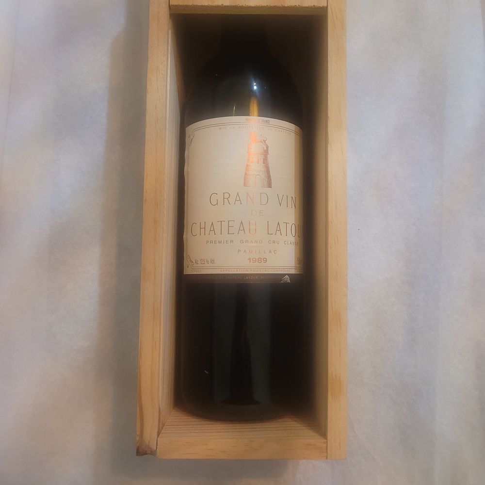 BOUTEILLE CH�TEAU LATOUR 1989 475 Royan (17)