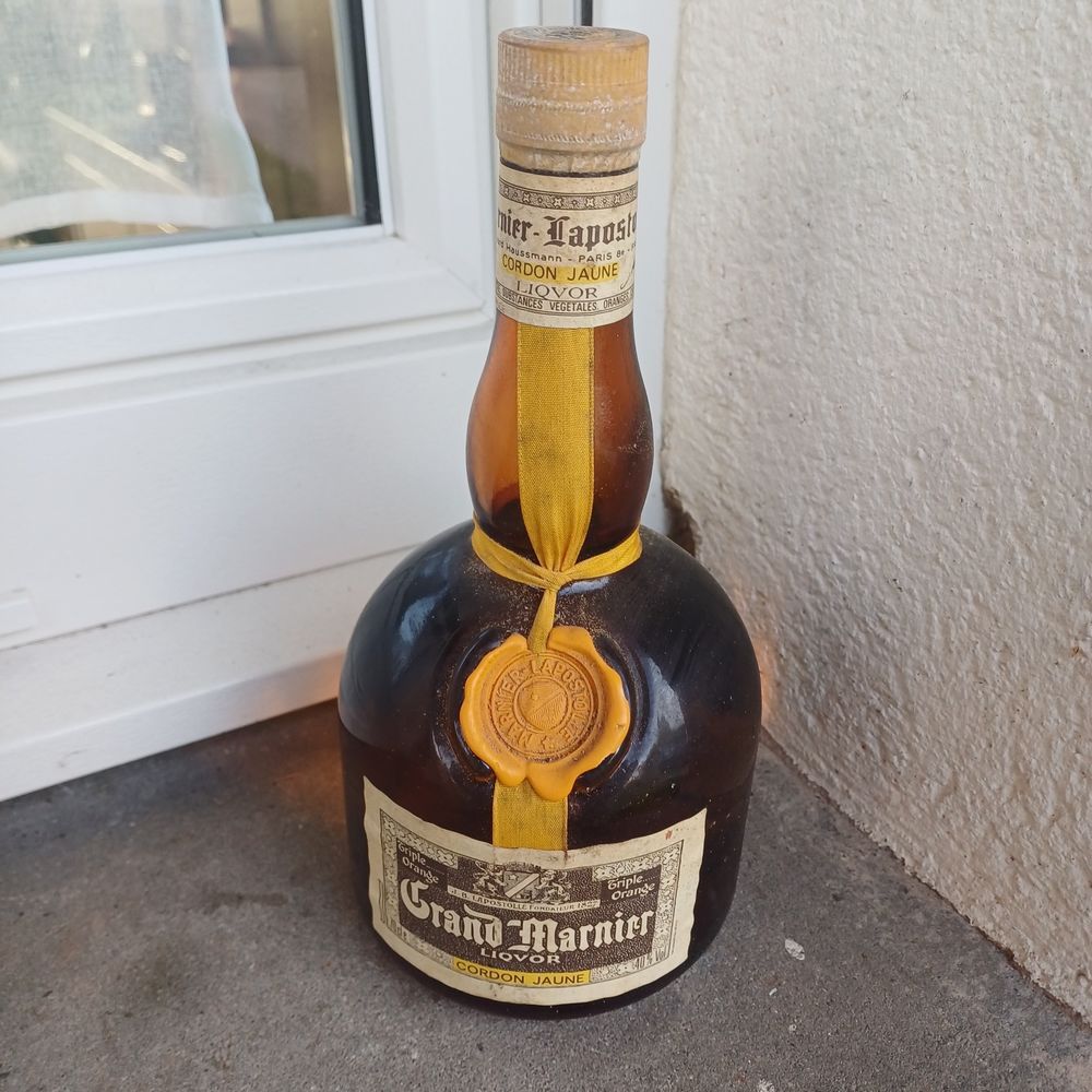 bouteille grand marnier cordon jaune 60 Rethel (08)