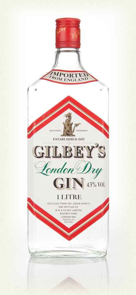 Bouteille de 1 litre Gilbey's London Dry Gin 43%vol. an 70 100 Marseille 5 (13)
