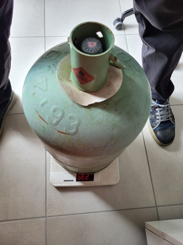 Bouteille de propane 25 Saint-Genis-Pouilly (01)