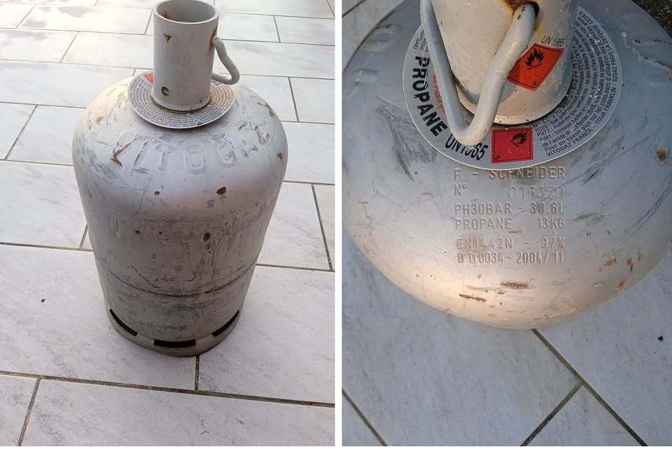 Bouteille de gaz propane 13 kg 8 B�thune (62)