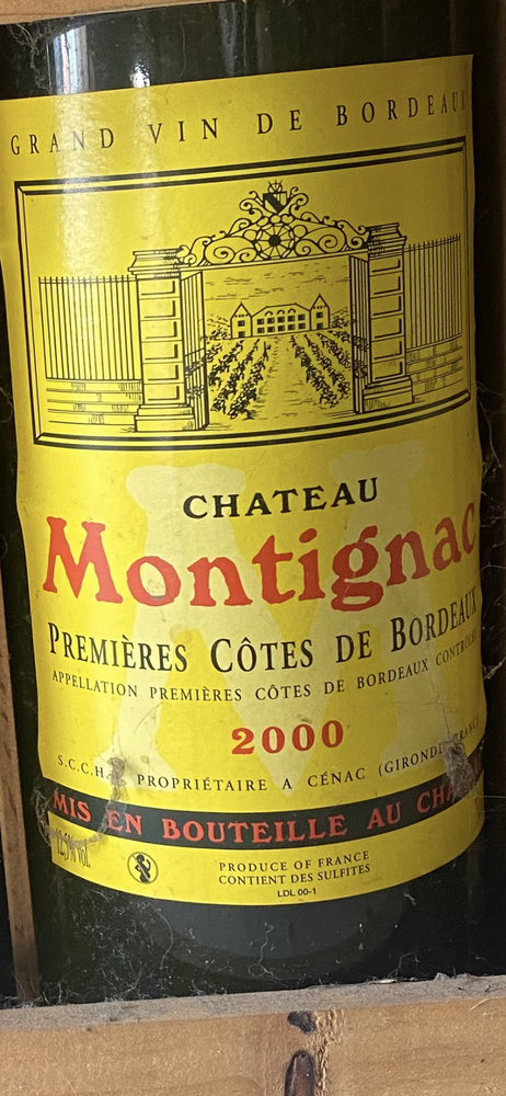 Bouteille de vin rouge 600 Nanteuil-le-Haudouin (60)