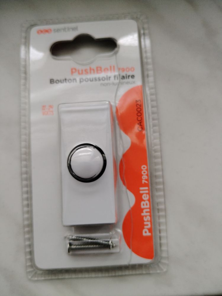 Bouton poussoir filaire  PushBell 
5 Maubeuge (59)