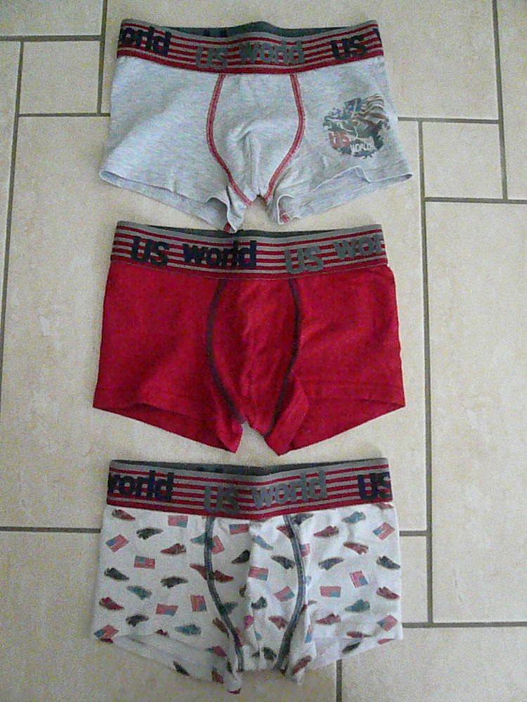 Lot de 3 boxers Taille 8-10 ans (n�1) 5 Franqueville-Saint-Pierre (76)