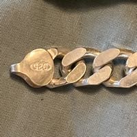 bracelet argent 926 27grammes 70 Paris 20 (75)