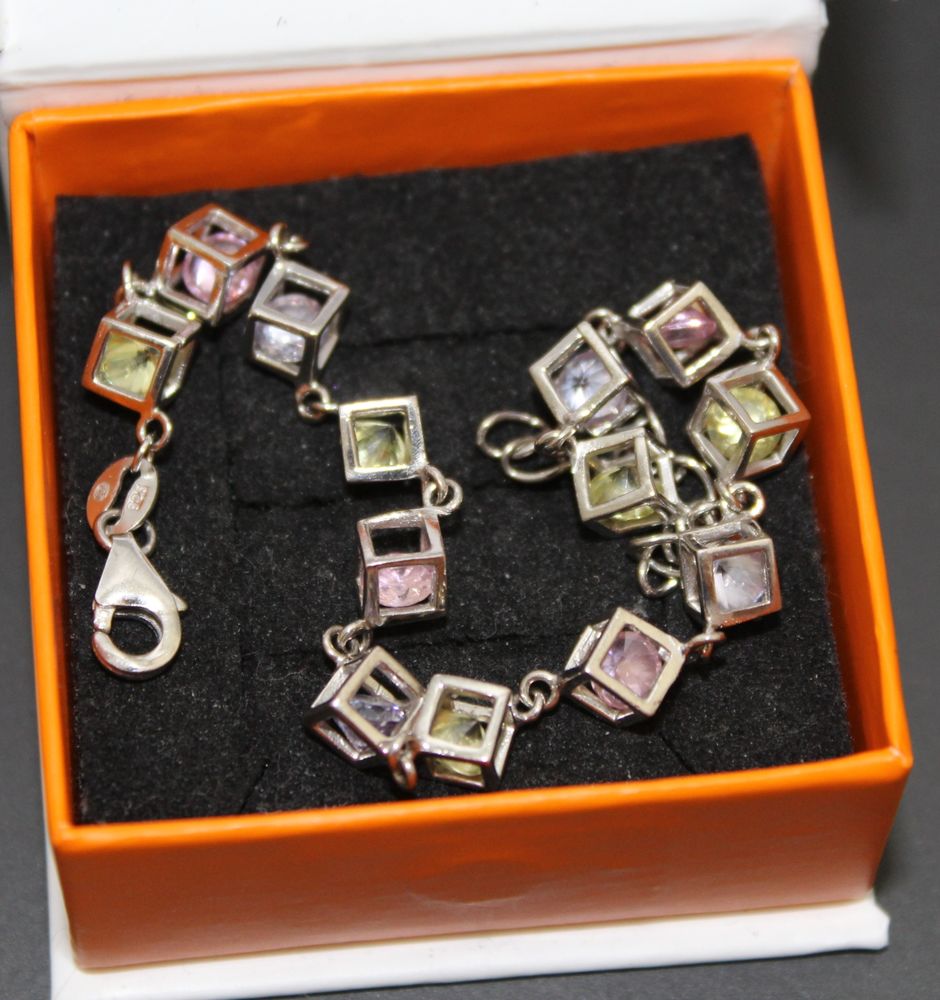 Bracelet argent 925 /oxydes de zirconium 45 Gaillac (81)