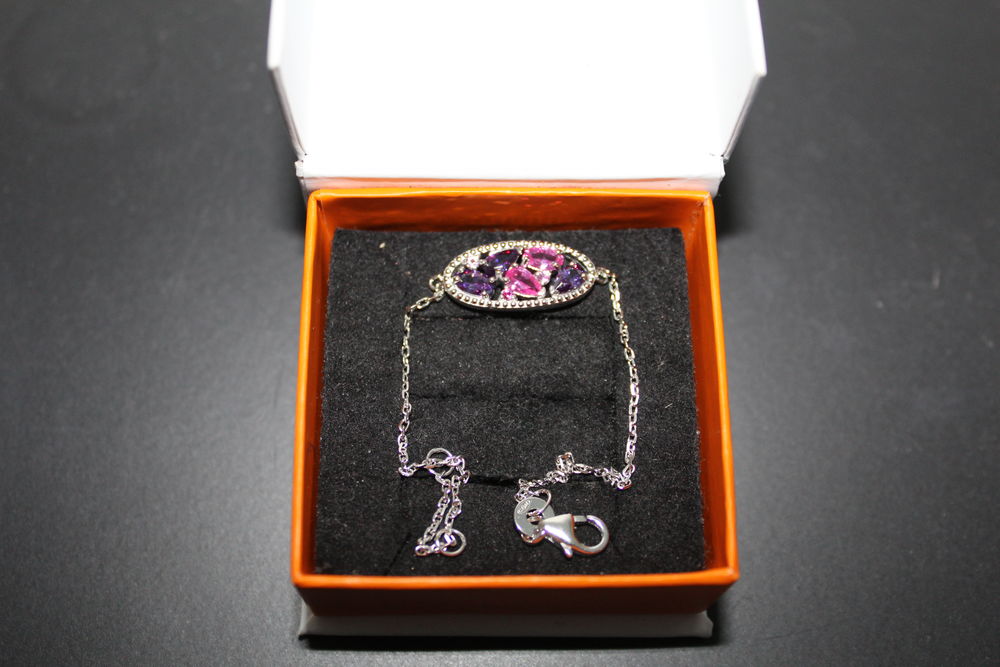 Bracelet argent et oxydes de zirconium 19 Gaillac (81)