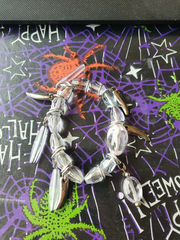 Bracelet avec breloque - gris bleu 2 Aubvillers (80)