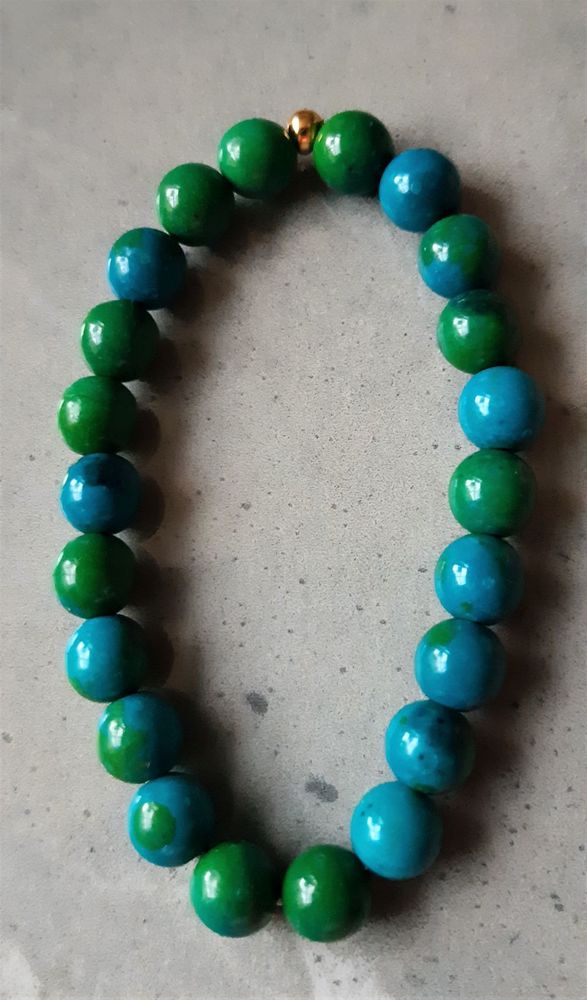 bracelet avec pierre synth� Malachite Chrysocolle 8 La Seyne-sur-Mer (83)
