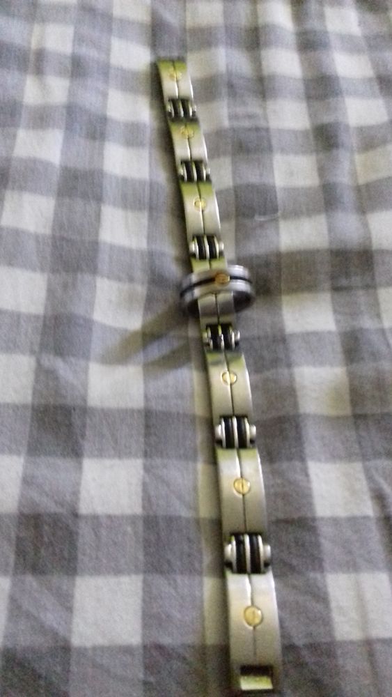  bracelet bague acier 0 Ychoux (40)