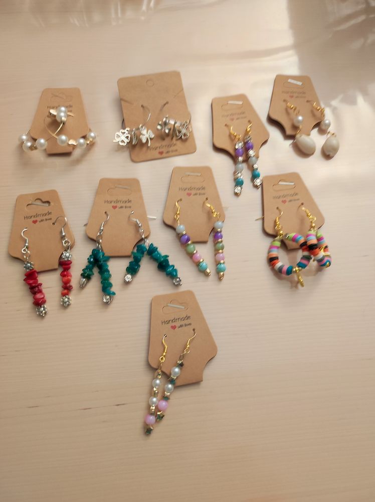 Bracelet et boucles d'oreilles artisanal en pierre naturelle 5 Liergues (69)