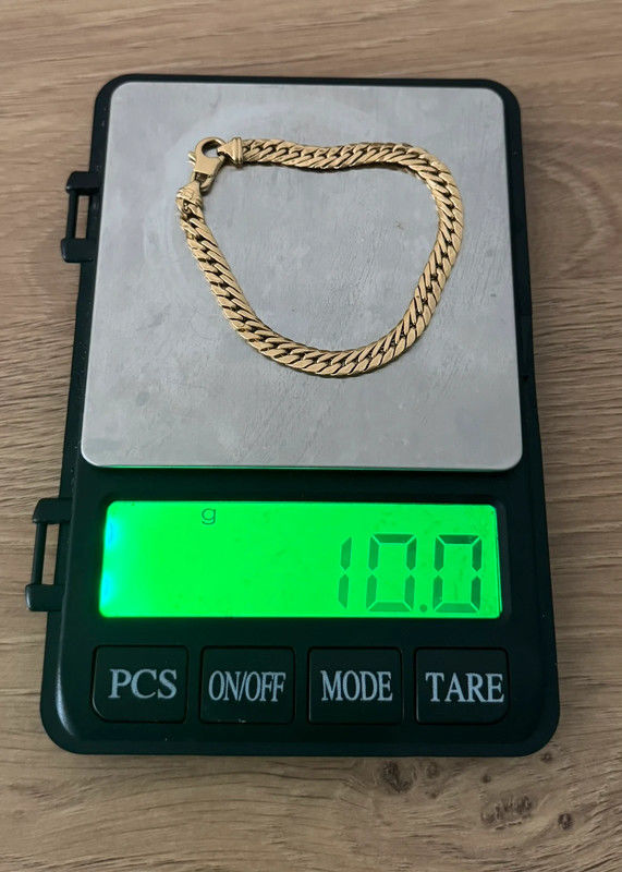 Bracelet en or 18 carats authentique , 10 grammes 400 Bordeaux (33)