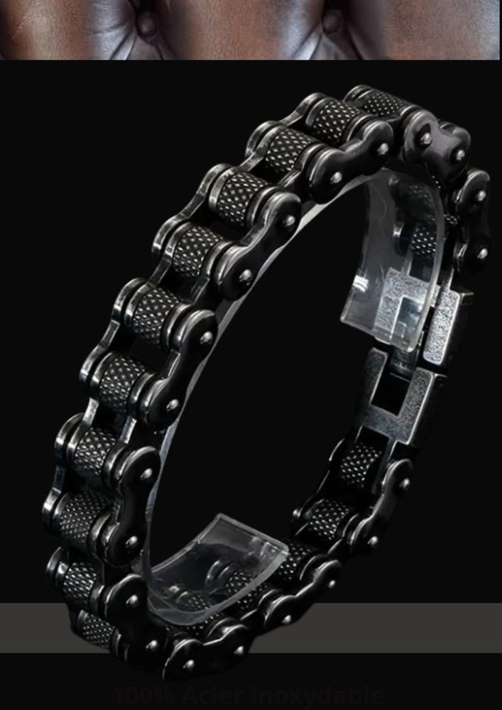 Bracelet Cha�ne de Moto Acier d'Inspiration Vintage 24 Hurigny (71)