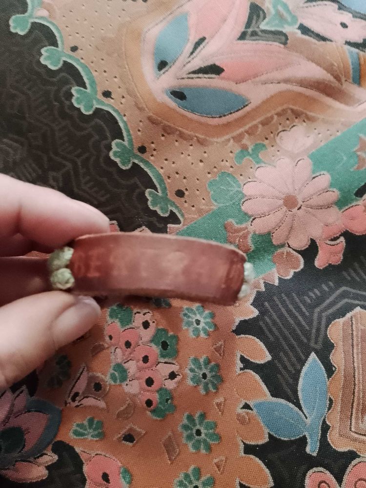 bracelet en cuir marron/Vert Bertrand vintage ann�es 80 enfants. 7 Carqueiranne (83)