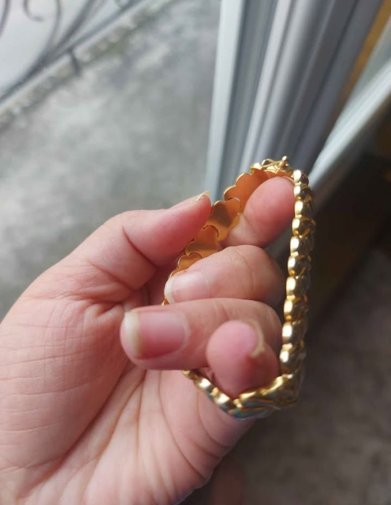 Bracelet femme or 18 carats 1000 Tourcoing (59)