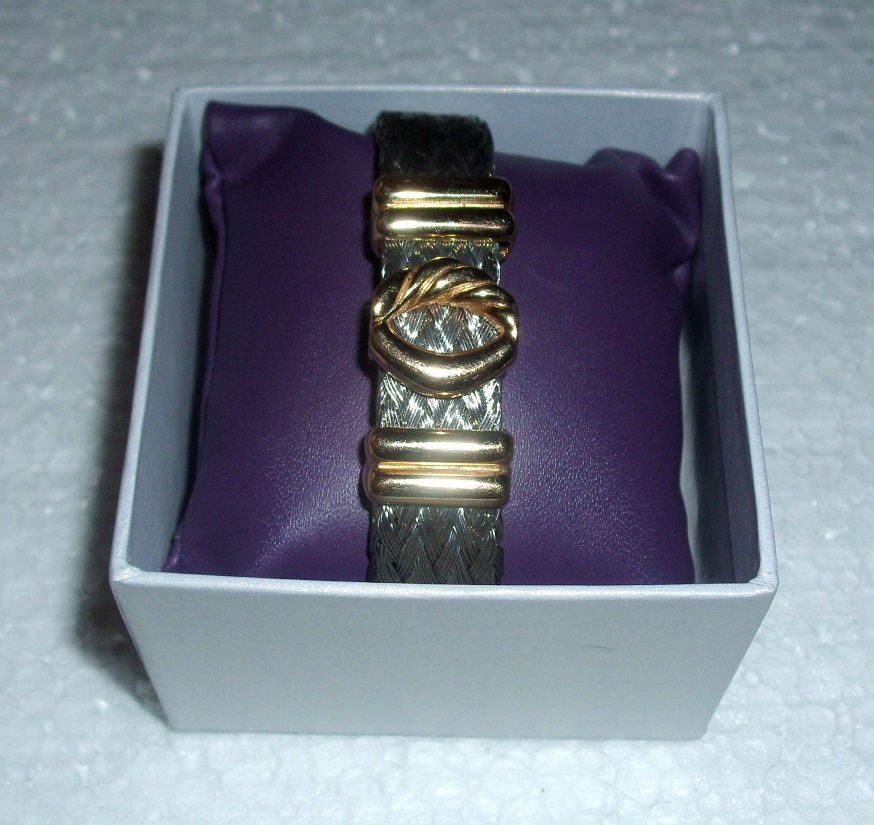 Bracelet F Jonc acier tress� 110 Antibes (06)