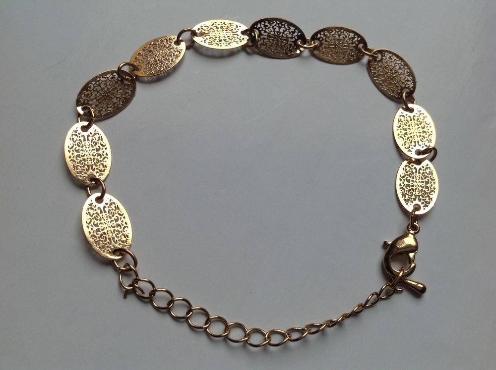 BRACELET OVALE DOR�E D'ARABESQUES 23 cm Envoi Possible
4 Tr�gunc (29)
