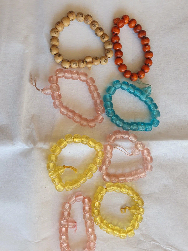 Bracelet perle � l'unit� ou le lot 1� unit� ou 6� le lot 1 Aubvillers (80)