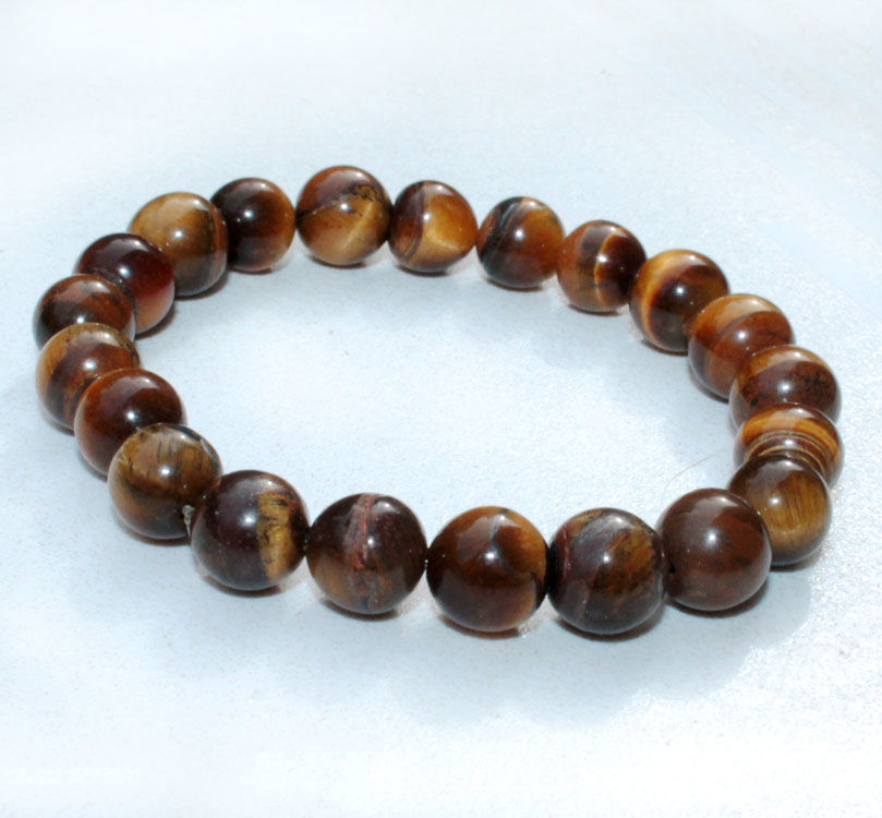 BRACELET PERLES D'OEIL de TIGRE PIERRE NATURELLE 35 Nice (06)