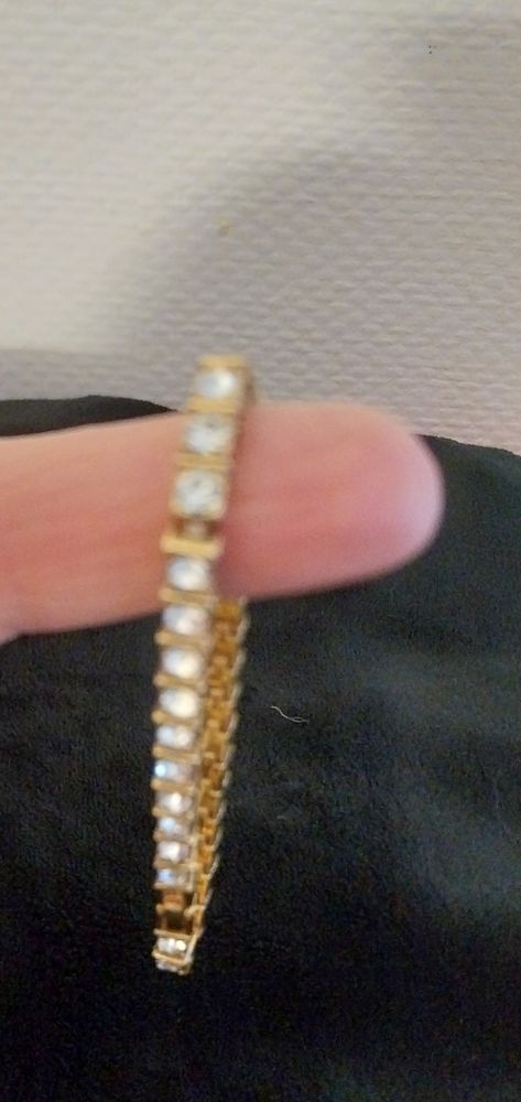 Bracelet strass blanc 40 Beaune (21)