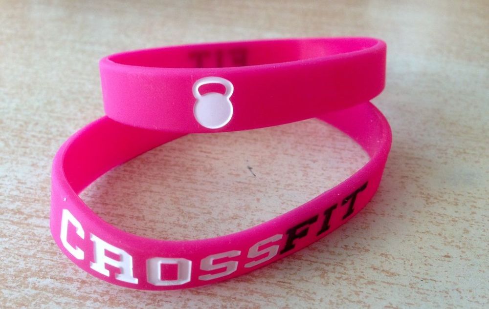 Lot de 2 bracelets crossfit rose 4 Carnon Plage (34)