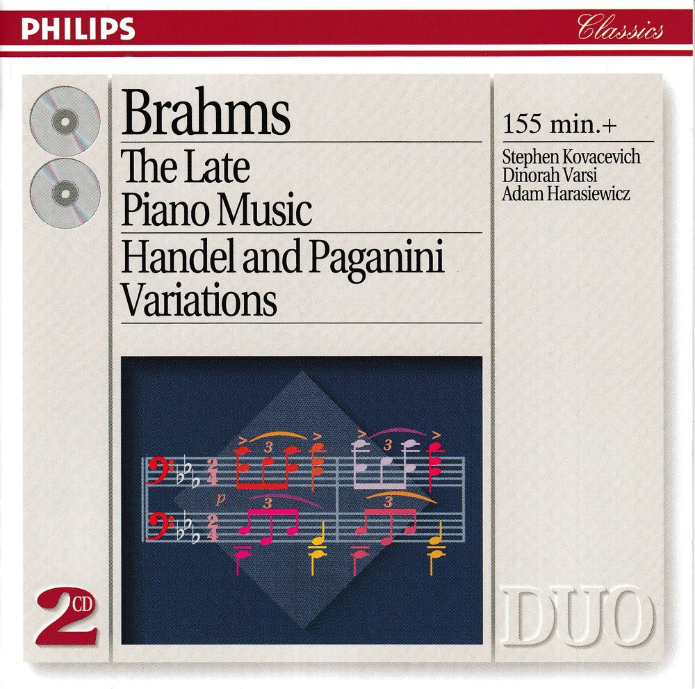 CD     Brahms, Haendel, Paganini,       The Late Piano Music 13 Antony (92)
