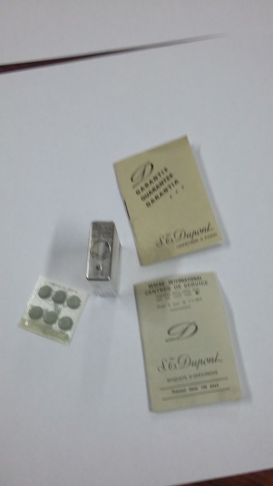 BRIQUET DUPONT VINTAGE 0 Jonqui�res-Saint-Vincent (30)