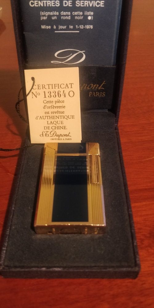 Briquet S.T. Dupont 200 Paris 20 (75)