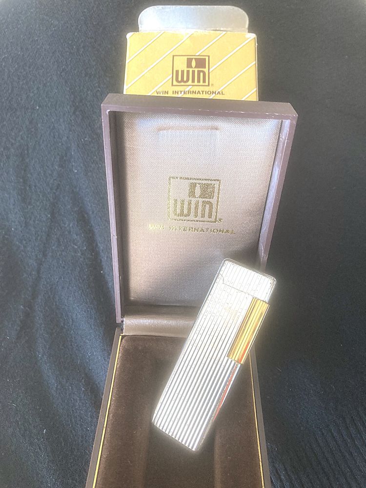 Briquet VINTAGE Win International dans son �crin 29 Fr�jus (83)