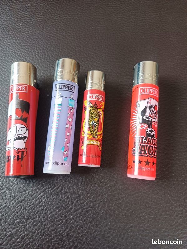 4 briquets marque Clipper neuf rechargeable 10e 10 Viriat (01)