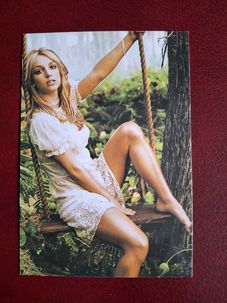 Britney Spears, carte neuve, mod�le rare 14 Vichy (03)
