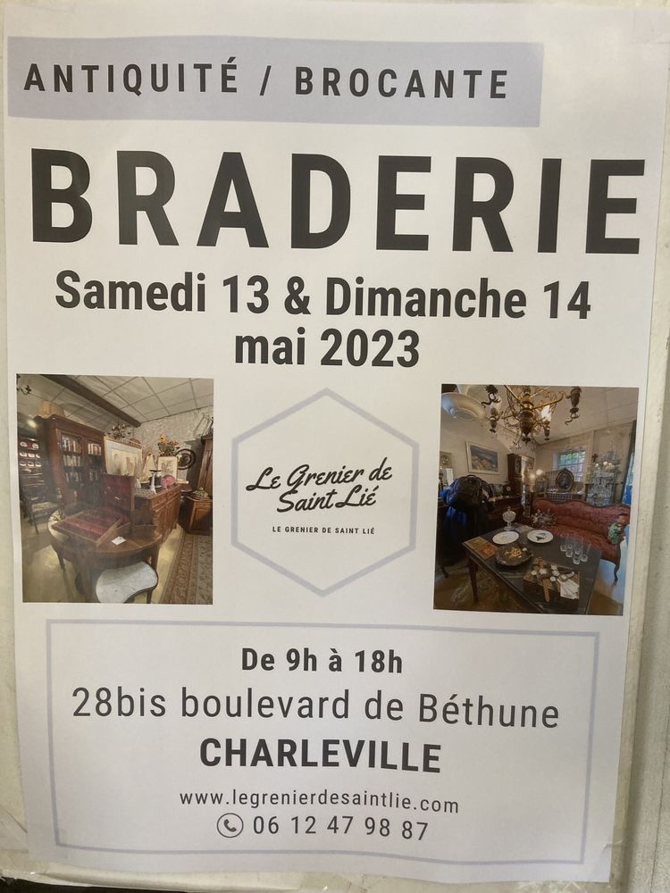 Brocante braderie bd de bethune Charleville le 13 et 14 mai 1 Charleville-M�zi�res (08)