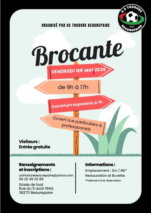 Brocante/vide grenier us Thodure Beaurepaire 0 Beaurepaire (38)