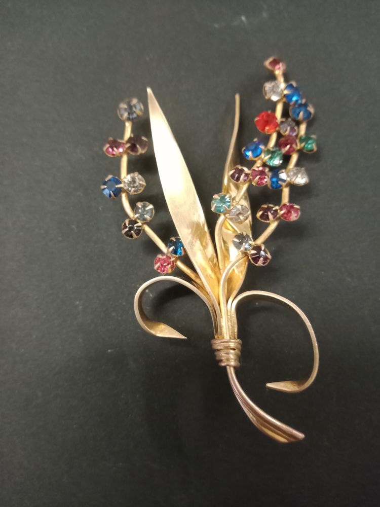 Broche ancienne en plaqu� or ann�e 50 60 Nice (06)