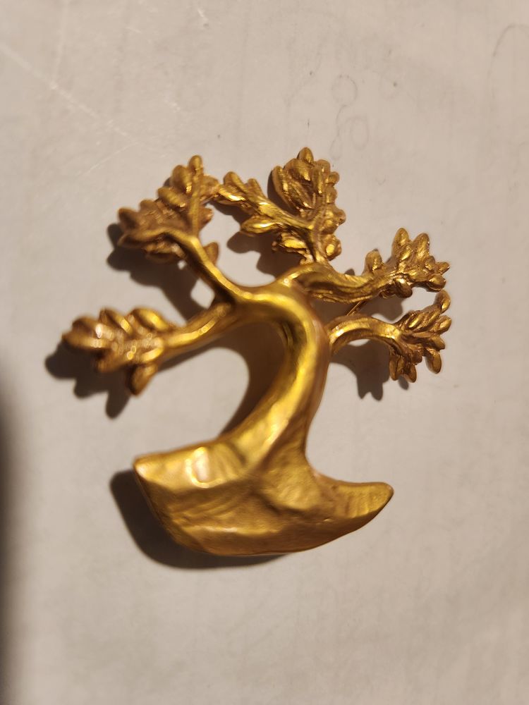 Broche arbre PM dor� ANTIGONA 70 Vigneux-sur-Seine (91)