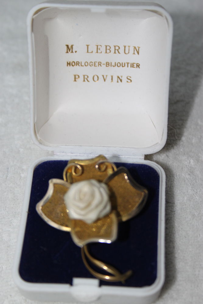 Broche plaqu� or
2 Montigny-Lencoup (77)