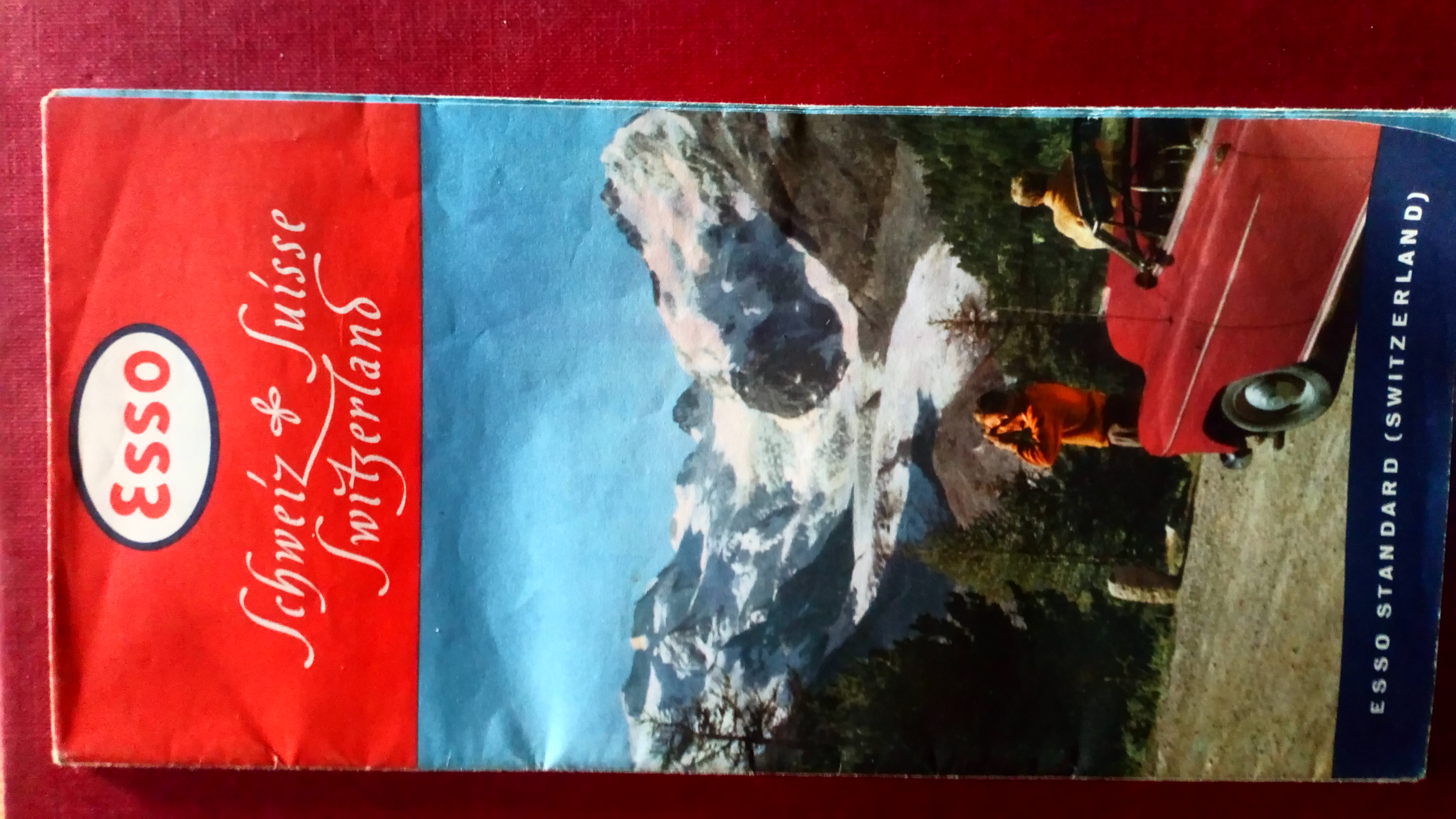 Brochure Vintage Esso Suisse Montagnes et Loisirs 0 Battrans (70)