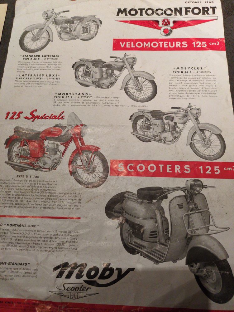 Brochures+moto+et+v�lo+moteur+ancienne+Moto+confort 27 Coulad�re (31)