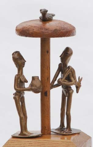 Bronzes et  poids � peser l'or  C�te d'Ivoire 59 Saint-Clair-sur-Galaure (38)