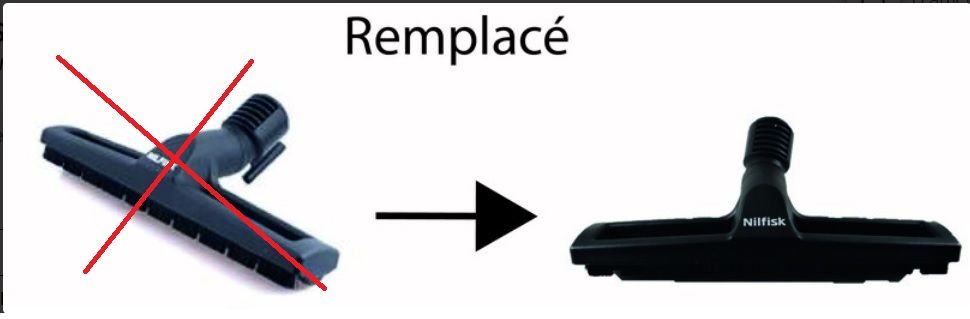 Brosse parquets / sols durs pour aspirateur Nilfisk 20 Beauchamp (95)
