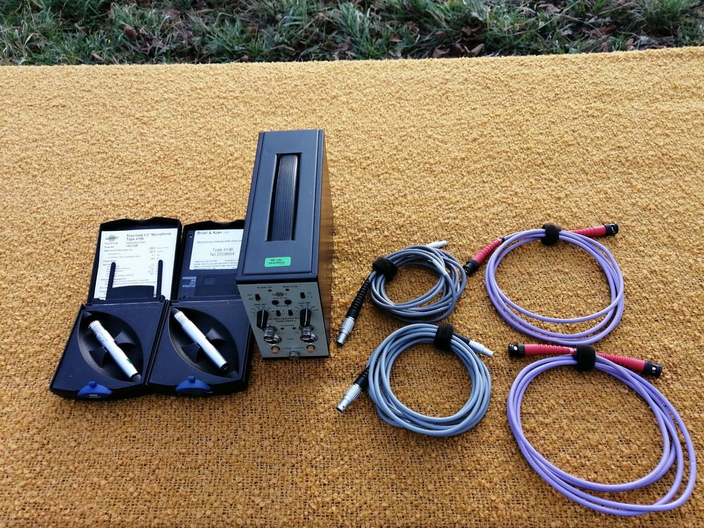 Bruel & Kjaer Dual Microphone Supply Type 5935 L & 2 micros 3500 Aiguilhe (43)