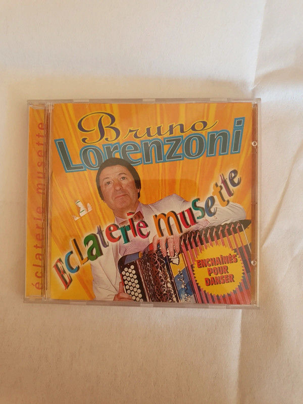 Cd bruno lorenzoni - eclaterie musette 2 Aubvillers (80)