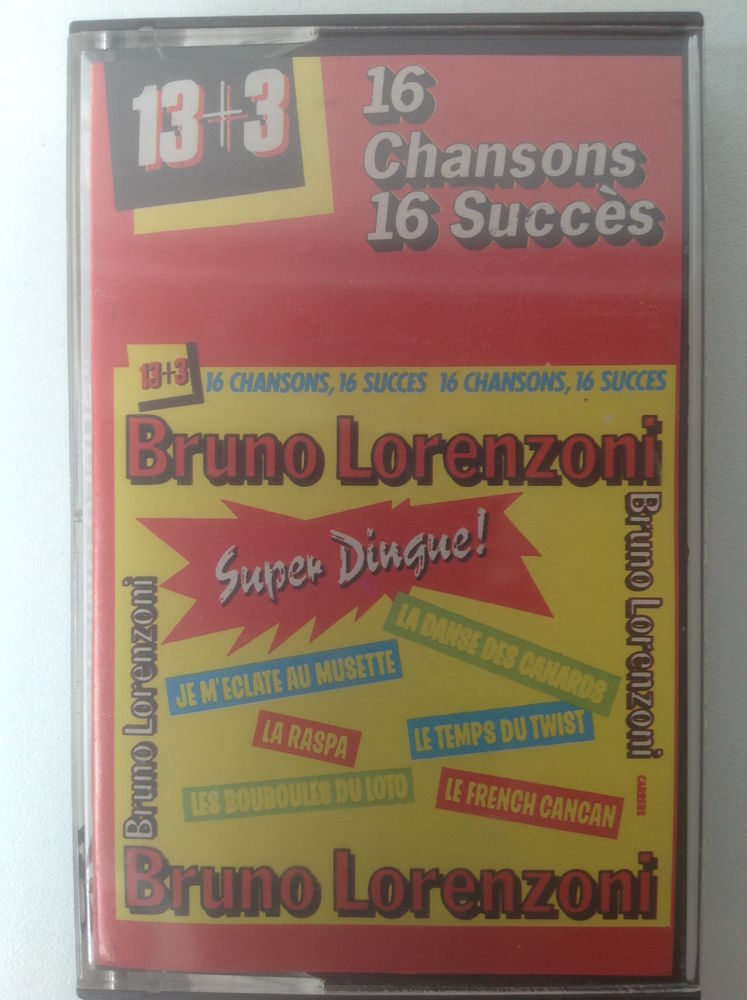 BRUNO LORENZONI SUPER DINGUE K7 AUDIO Envoi Possible
2 Tr�gunc (29)