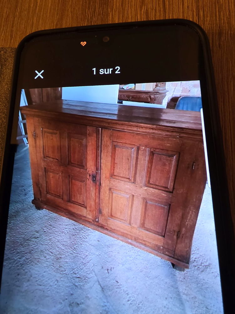 Buffet bas ancien fin 18e 300 Beugnies (59)