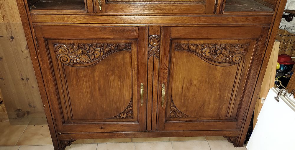 Buffet bois ancien vintage 100 Santenay (21)