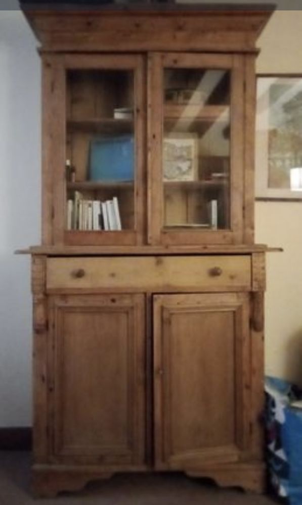 Buffet en bois avec vitrine et commode 50 Paris 5 (75)