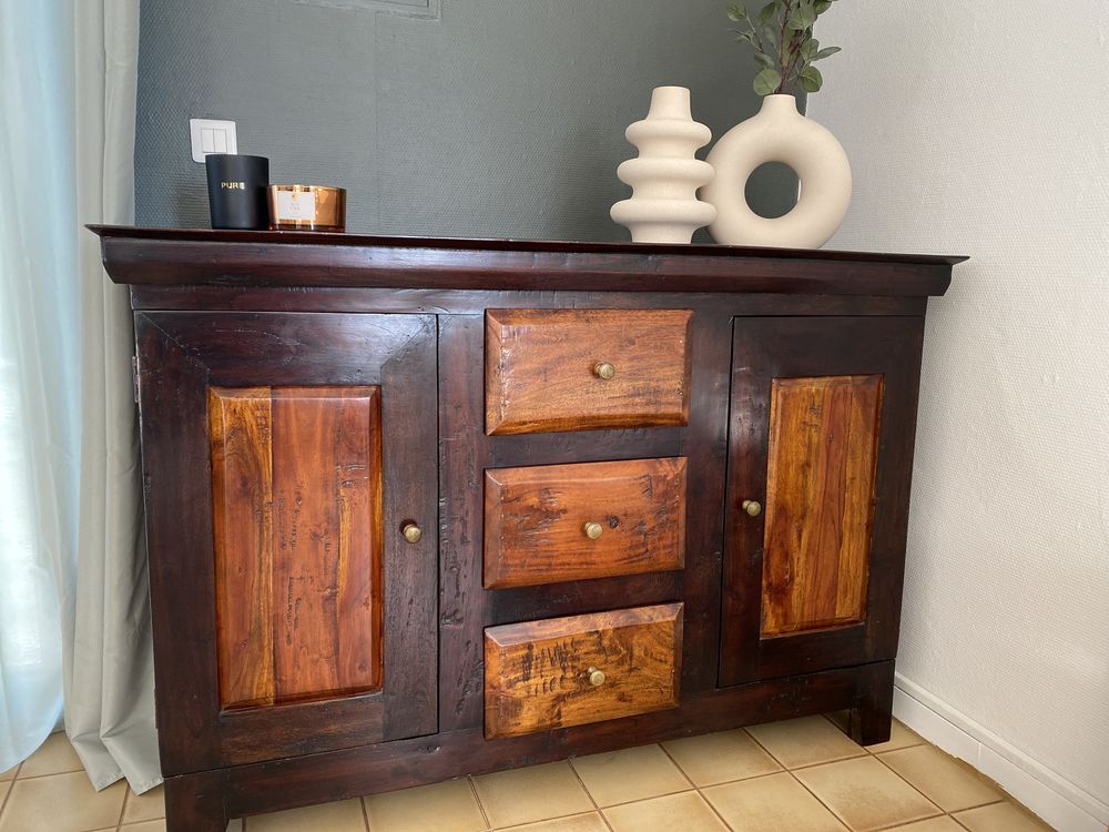 Buffet en bois massif Bois et Chiffon (achet� 800�) 400 Saint-Andr�-de-Sangonis (34)