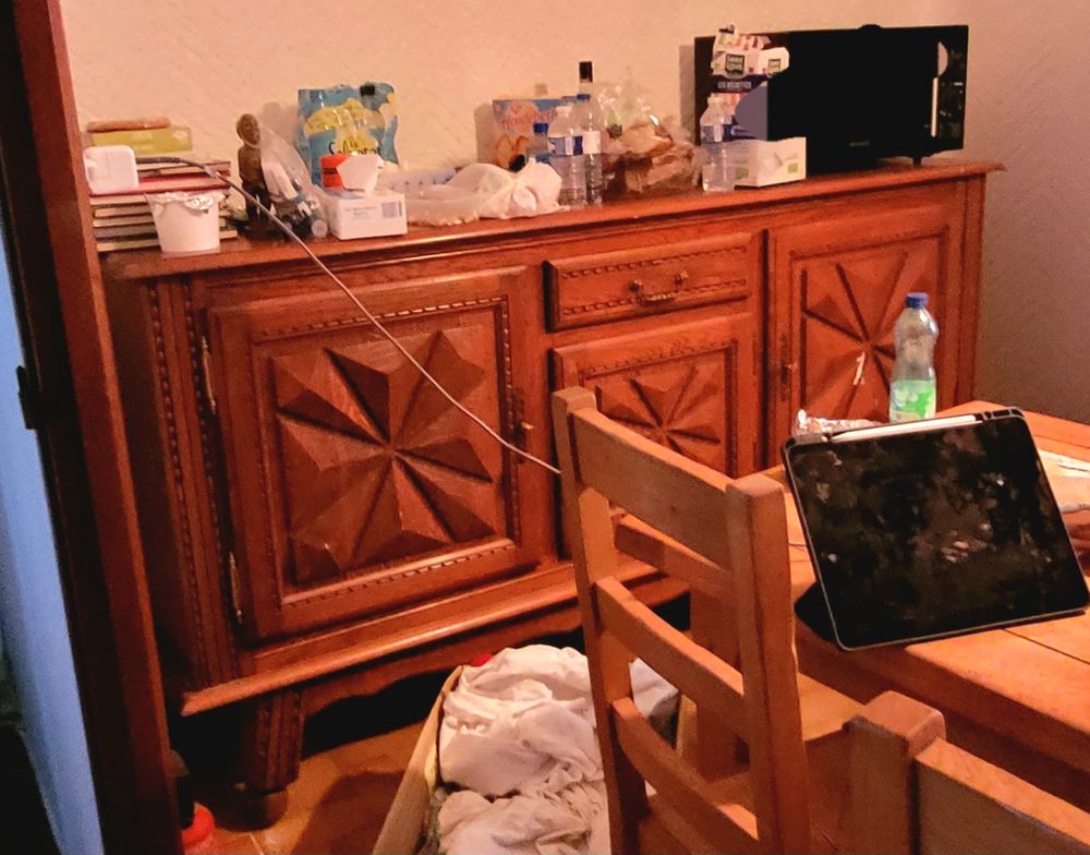 BUFFET EN BOIS MASSIF 100 Valr�as (84)