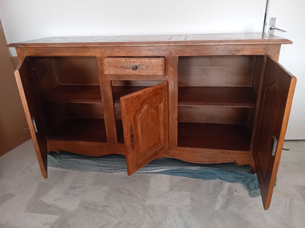 Buffet bois massif style campagne 90 Roquebrune-Cap-Martin (06)